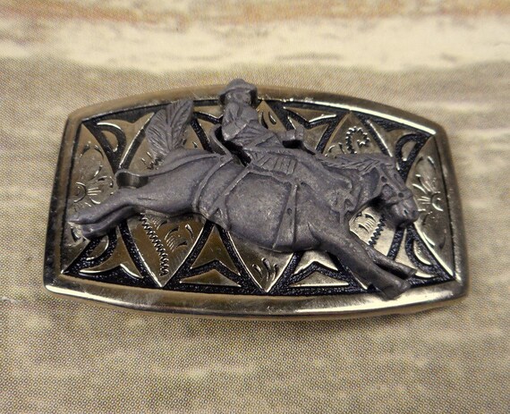bronc riding belt buckles