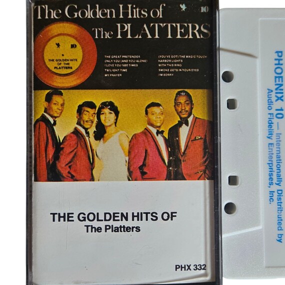 The Golden Hits of the Platters Cassette Tape Great Pretender With