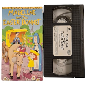 Madeline And The Easter Bonnet VHS Tape Vintage 1990 Childrens Animation
