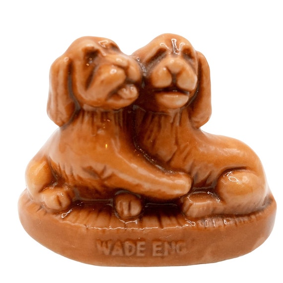 Buy Wade England Dog Figurine Red Rose Tea Promo Vintage Dogs Brown  Collectible Online in India - Etsy