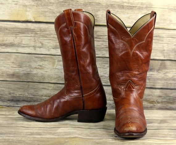 narrow width cowboy boots