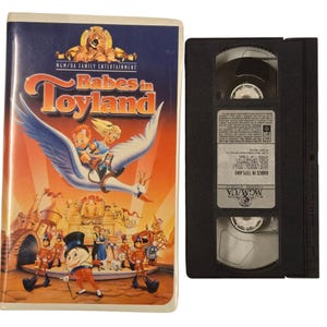 Babes In Toyland VHS Movie 1997 Clamshell Vintage Video