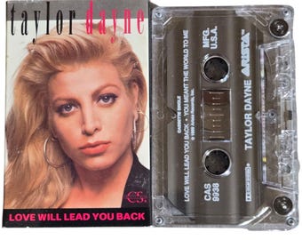 Taylor Dayne Love Will Lead You Back Cassette Single Arista 1990