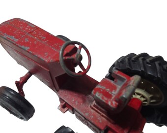 ヴィンテージ ERTL レッド おもちゃ トラクター ダイキャストモデル