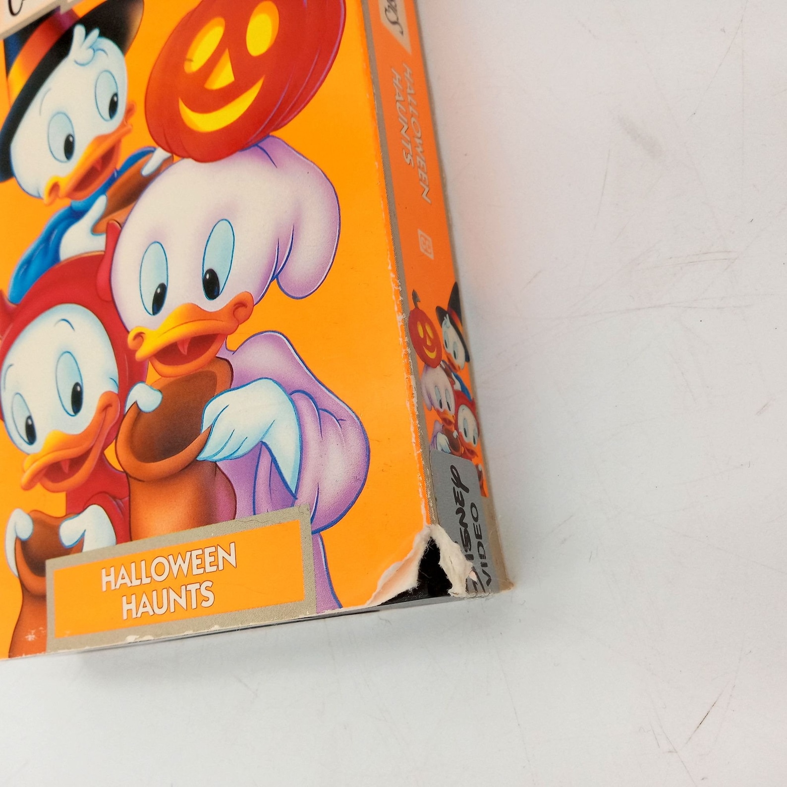 Walt Disney Cartoon Classics Halloween Haunts VHS Pumpkin Huey  Etsy