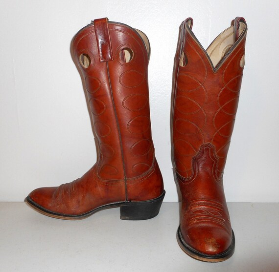 vintage acme womens cowboy boots