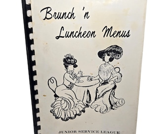 Brunch N Luncheon Cookbook 1968 Independence Missouri Junior Service League