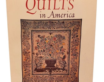 Quilts In America Book Vintage Fiber Art Quilting Quilter Sewing