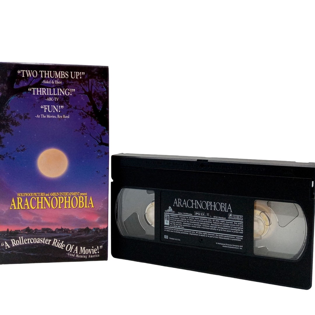Arachnophobia VHS Movie Vintage John Goodman Scary Comedy Spider - Etsy
