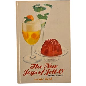 The New Joys Of Jello Recipe Book 4th Edition 1979 Hardcover Cookbook Collectible