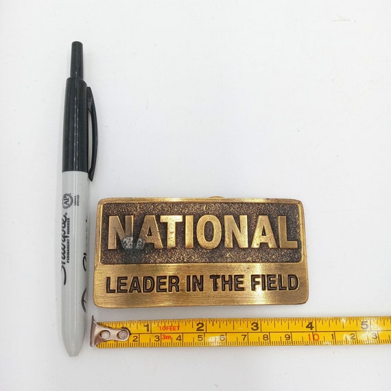 Armco Belt Buckle National Leader In The Field Am… - image 2