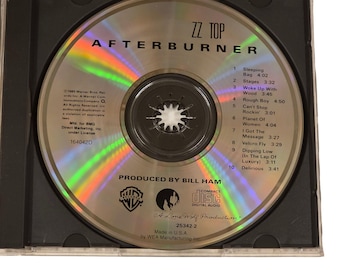 ZZ Top Afterburner CD Album 1985 Sleeping Bag Stages Rough Boy - Etsy