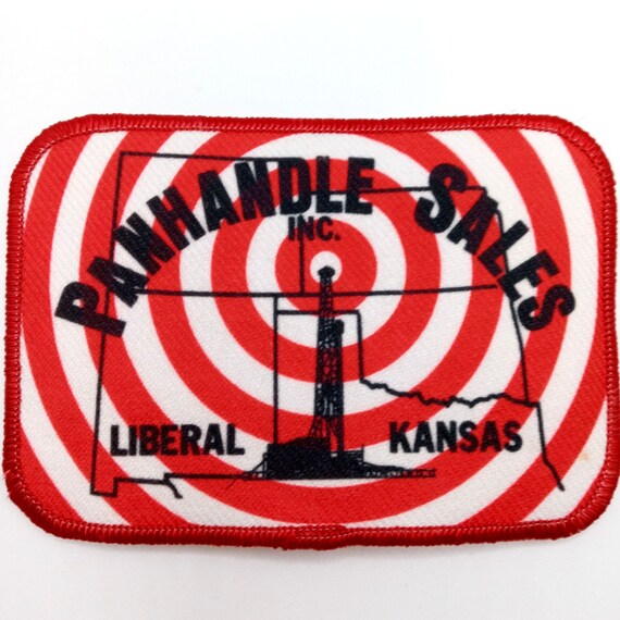 Liberal Kansas Uniform Patch Panhandle Sales Red … - image 4