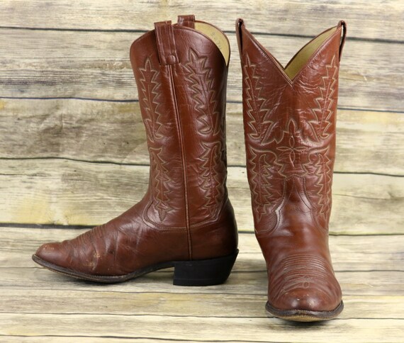 Panhandle Slim Cowboy Boots Brown 