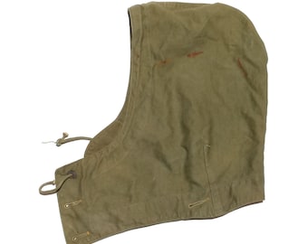 1943 Chaqueta de campo Capucha Segunda Guerra Mundial Segunda Guerra Mundial Militar Soldado de los Estados Unidos Manchado
