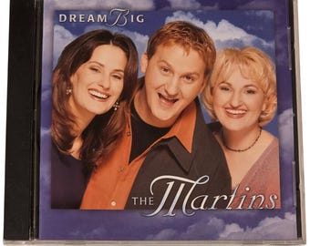 The Martins Dream Big Music CD 1998 Christian Vocal Album 1990s