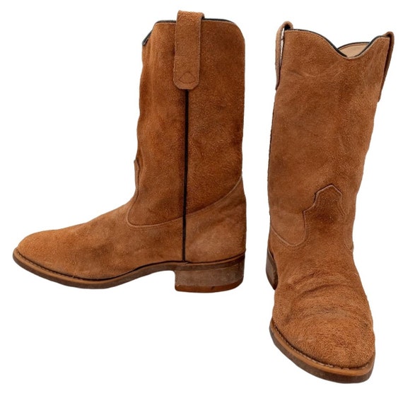 Vintage Mens Cowboy Boots 9.5 EE Extra 