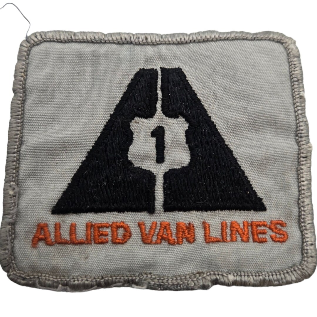 Vintage Allied Van Lines Patch Trucker Driver Uniform Rockabilly ...
