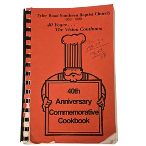 Tyler Road Southern Baptist Church Cookbook 1999 Wichita Kansas AS IS