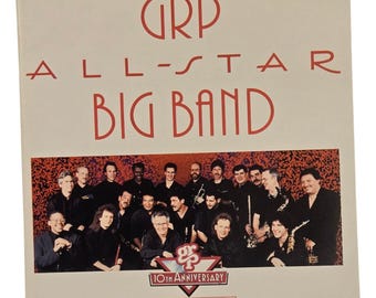 GRP All Star Big Band 10th Anniversary CD 1992 Jazz Music Vintage