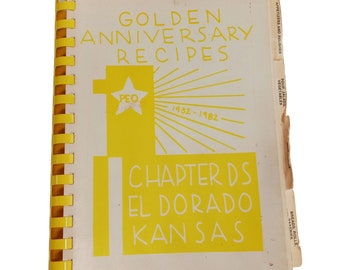 Livre de recettes El Dorado Kansas 1983 KS Kitchen livre de recettes à collectionner