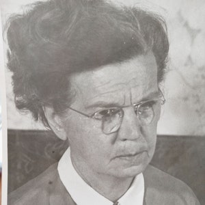 Aunt Ethel Knows And Does Not Approve Candid Portrait Found Photograph Picture 1950s Woman image 7