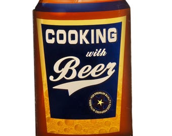 Cooking With Beer 2005 Vintage Cookbook Recipe Book Kitchen Collectible