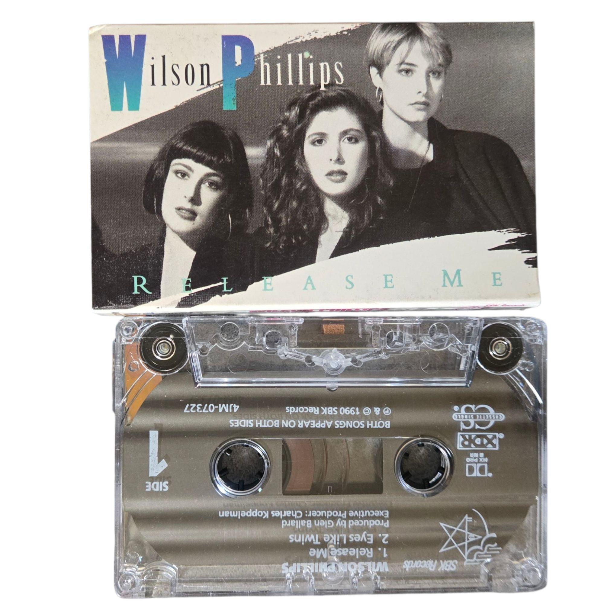 Wilson Phillips Release Me Cassette Tape Single 1990 SBK Records