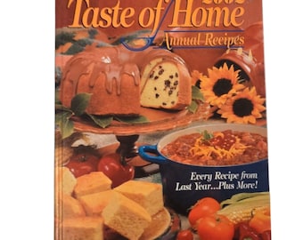 2002 Taste Of Home Jahresrezepte Hardcover Kochbuch Vintage Rezeptbuch
