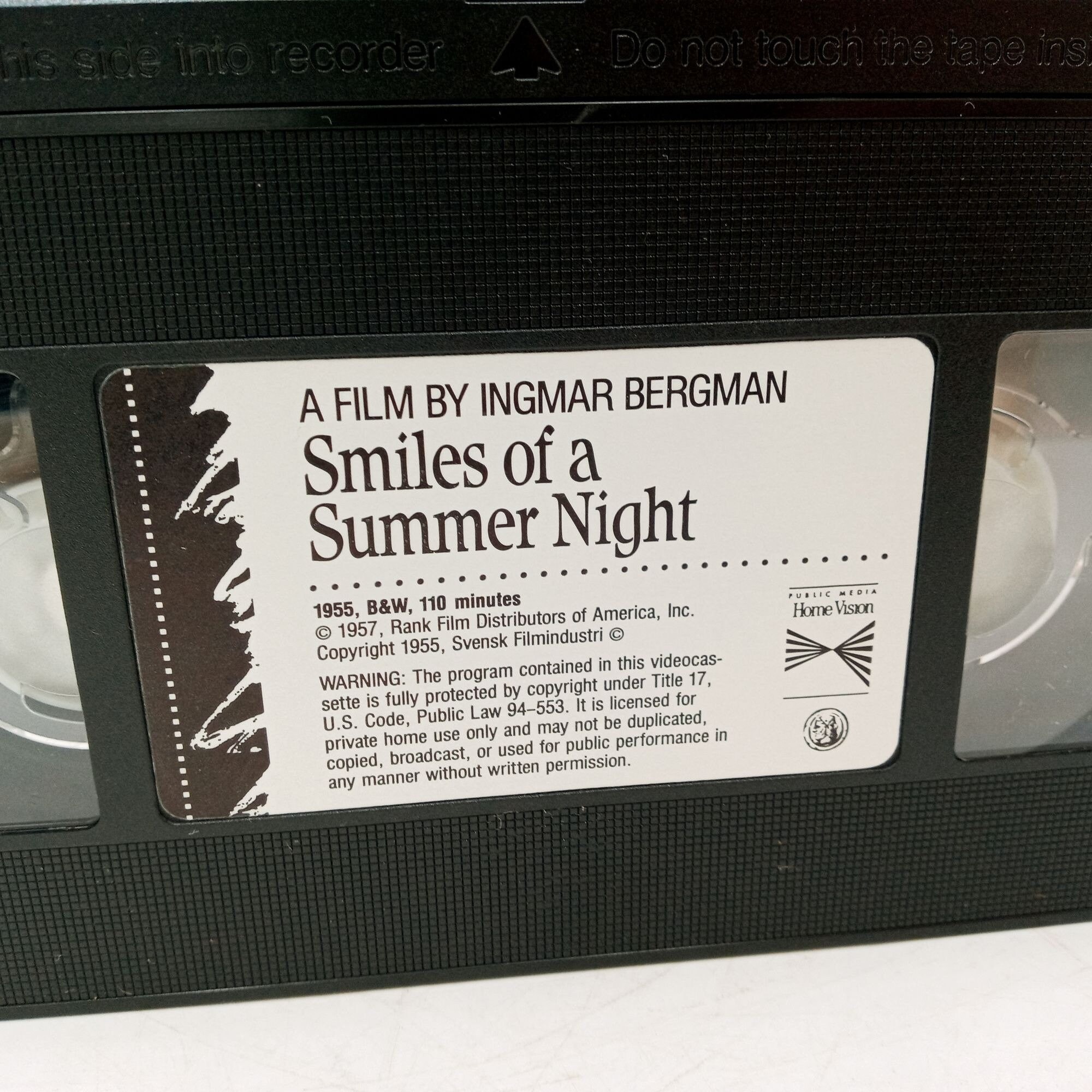 Smiles of A Summer Night VHS Movie Vintage Ingmar Bergman Swedish