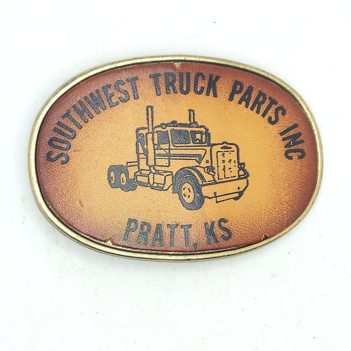 Southwest Truck Parts Belt Buckles Pratt Kansas Trucker Etsy