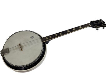 Fender Remo Banjo 4 String Weather King Made in USA USED Bluegrass Musician