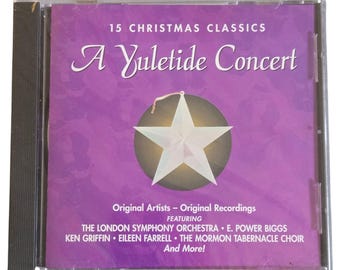 Christmas Classics Yuletide Konzert-CD Eileen Farrell Mormon Tabernakel Choir