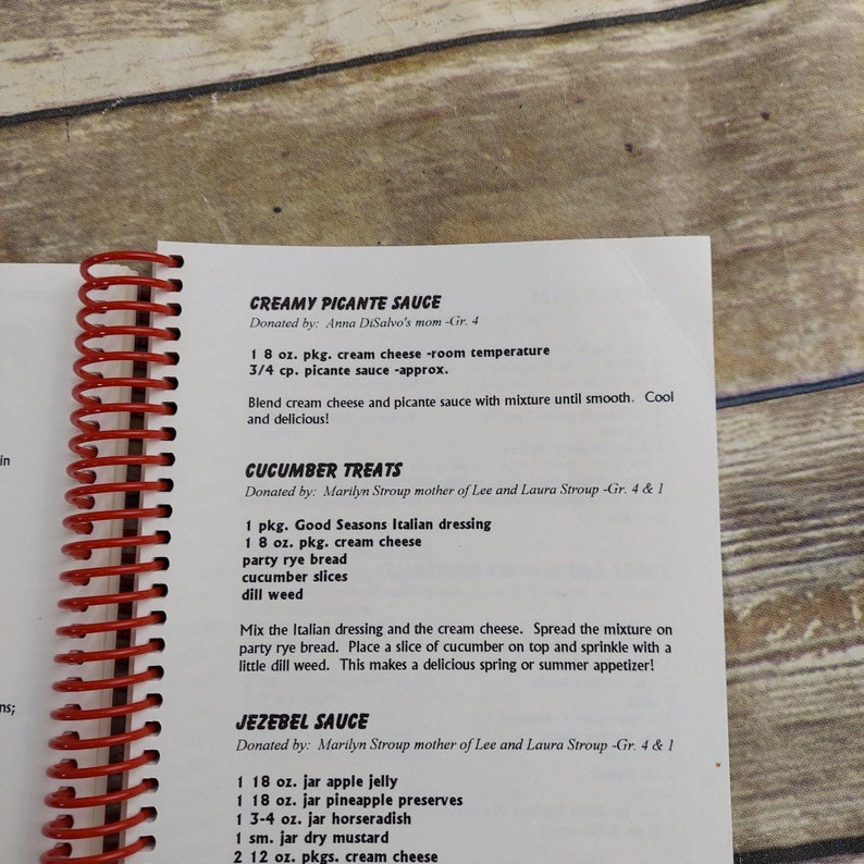 Rose Hill Kansas Cookbook Vintage 1995 Elementary School KS Etsy