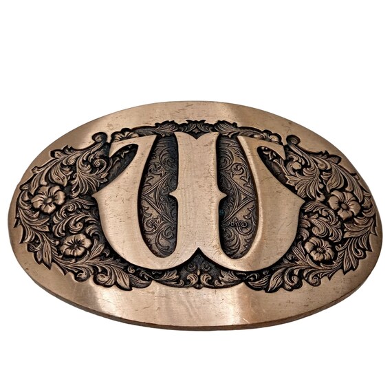 letter belt buckle