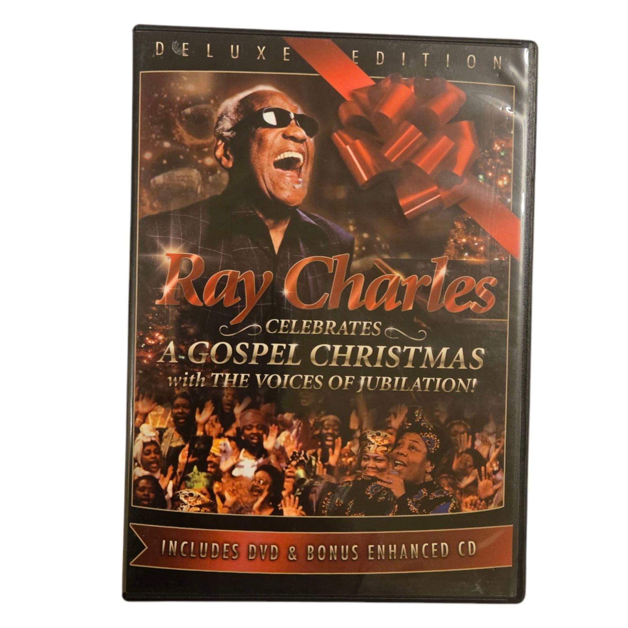 Celebrates Gospel Christmas With Voices Jubilation [DVD](中古品) Ray Charles Celebrates Gospel Christmas Deluxe Edition DVD Bonus