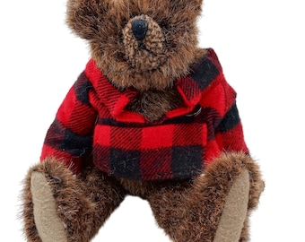 1993 Great Mountain Bears Carol Carini Teddy Mary Meyers 11 Inch Jointed Vintage