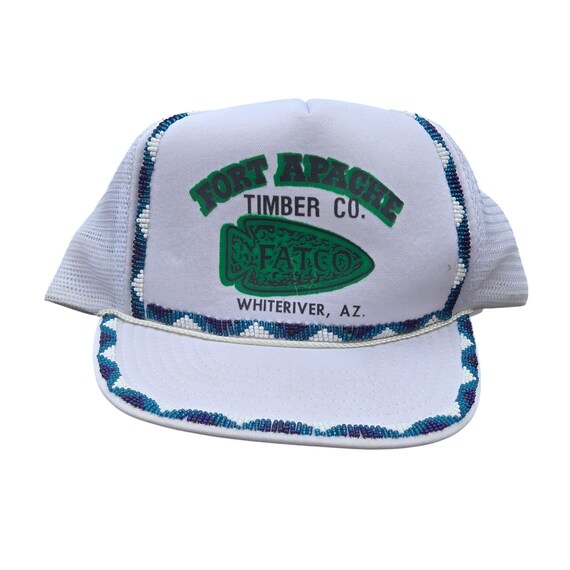Fort Apache Timber Cap Mesh Snapback Trucker Hat … - image 19