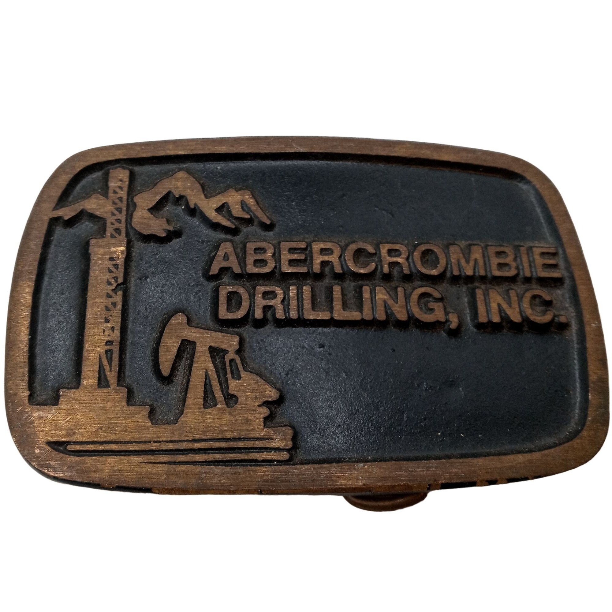 Abercrombie Drilling Belt Buckle Roughneck Oil Gas Oilfield Pumpjack Etsy Australia