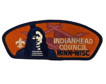 Indianhead Council Minn Wisc Patch Vintage Boy Scouts Badge BSA