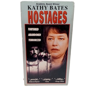 Hostages VHS Movie Vintage Kathy Bates Colin Firth