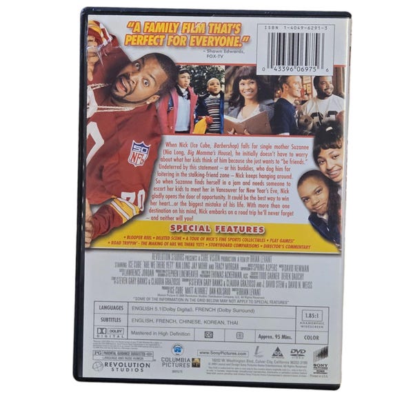 Are We There yet DVD Comedy Movie Ice Cube Family Adventure PG
