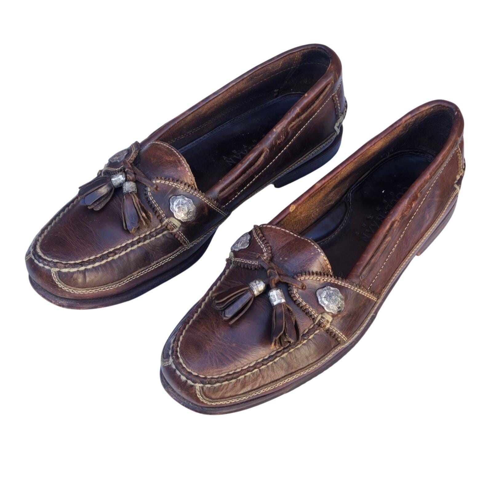 Brown Tassel Loafers - Etsy display picture 1