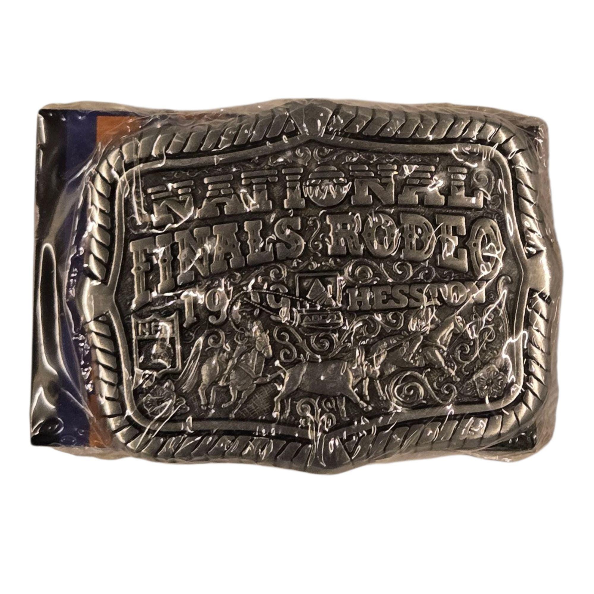 Boucle De Ceinture Rodéo Hesston Nationals Finals 1999 - Modèle Collector