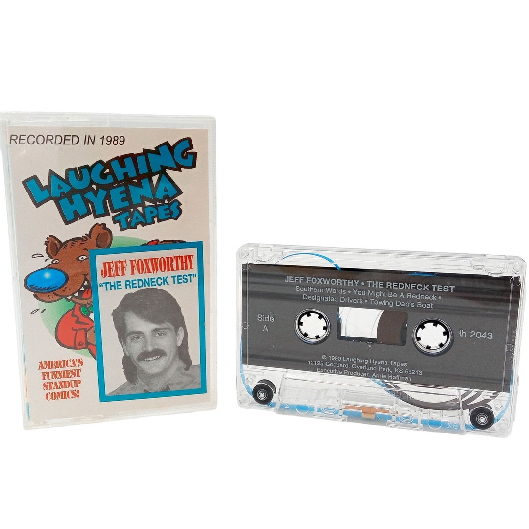 ジェフ・フォックスワーシー ラフィング・ハイエナ カセットテープ 43 ビンテージ コメディ レッドネック - Etsy 日本, image size:1080x1080
