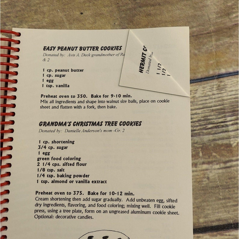 Rose Hill Kansas Cookbook Vintage 1995 Elementary School KS Etsy