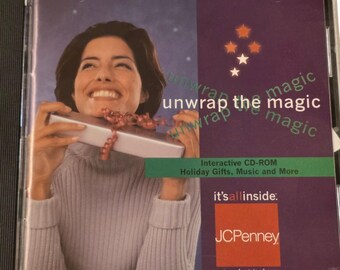 Jcpenney Holiday 2000 Interactive CD ROM Gift Ideas Disney Magic