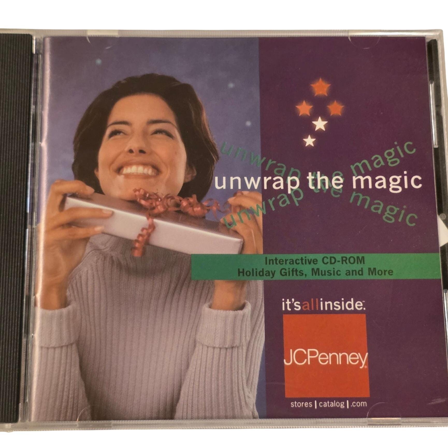 Jcpenney Holiday 2000 Interactive CD ROM Gift Ideas Disney Magic
