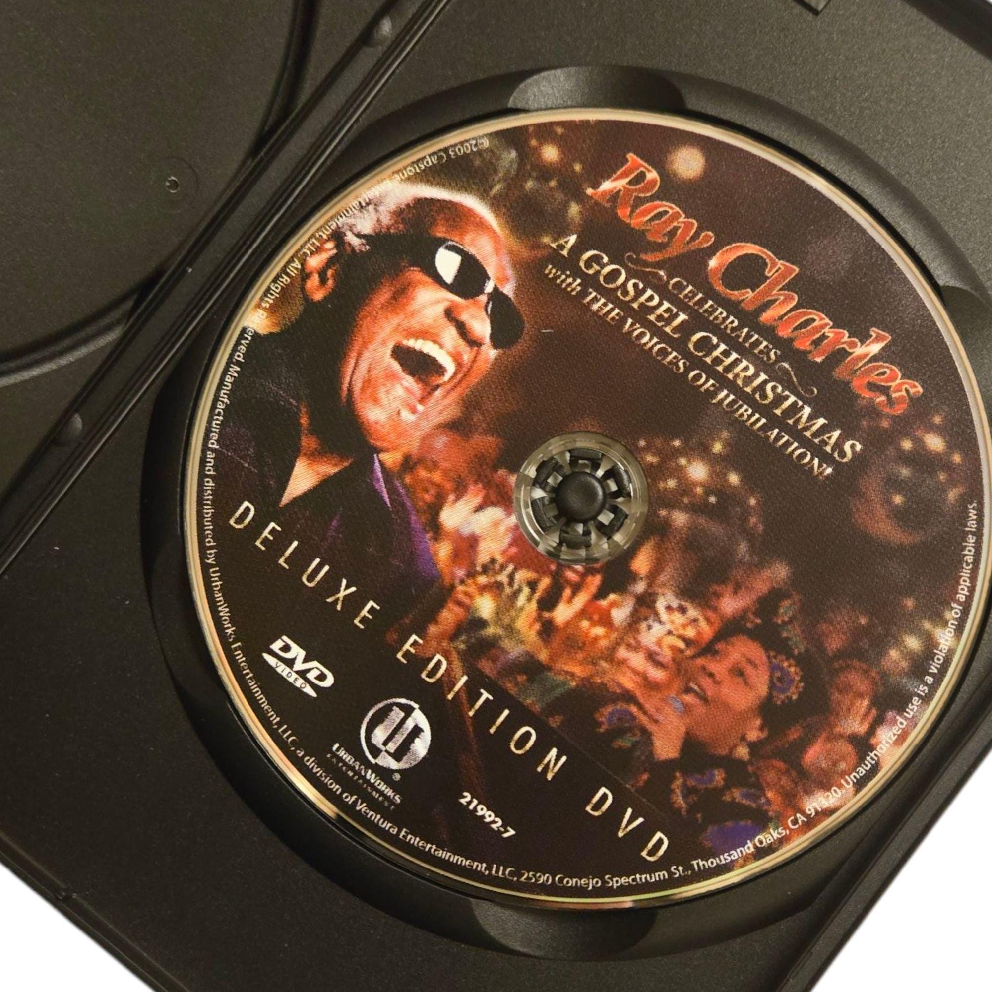 Ray Charles Celebrates Gospel Christmas Deluxe Edition DVD Bonus