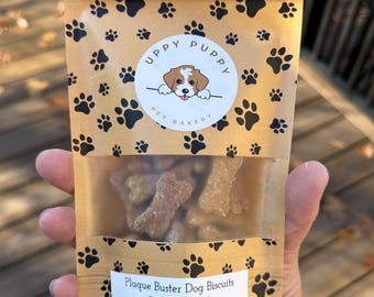 Homemade Dog Treats -Plaque Buster